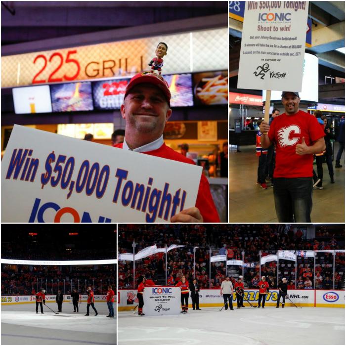 Flames Shoot to win Collage